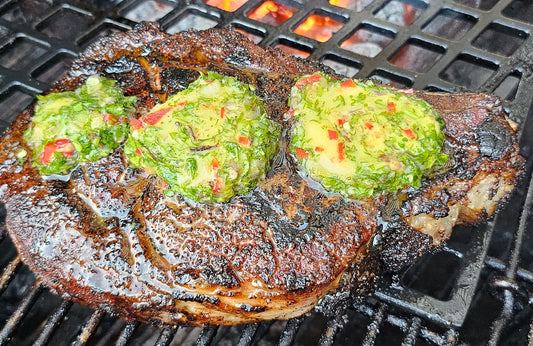 Rich, Flavorful, and Easy: Bone Marrow Chimichurri Compound Butter