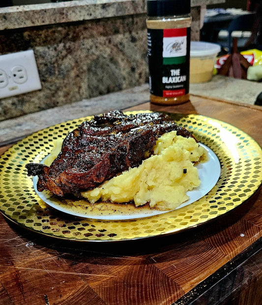 Grilled Lamb Chops with Honey Garlic Butter Sauce