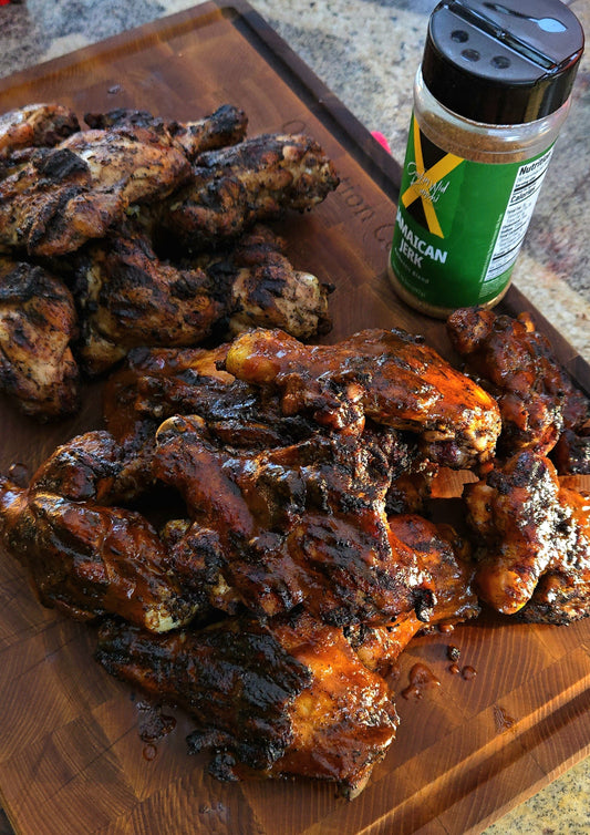 Jerk BBQ Butterflied Chicken Drumsticks
