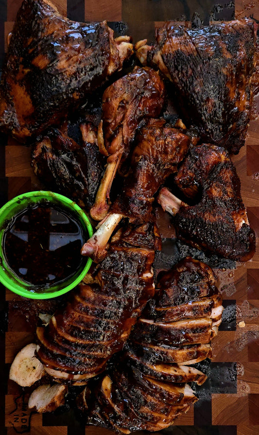 Smoked Teriyaki Turkey