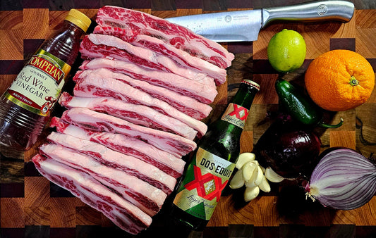 Grilled Tablitas (Flanken-Style Short Ribs)