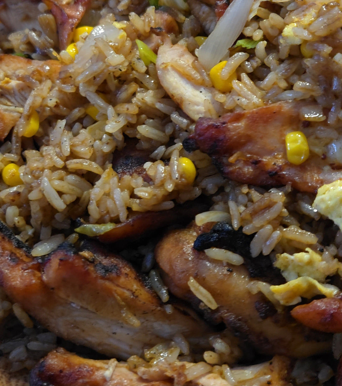 Grilled Chicken Fried Rice