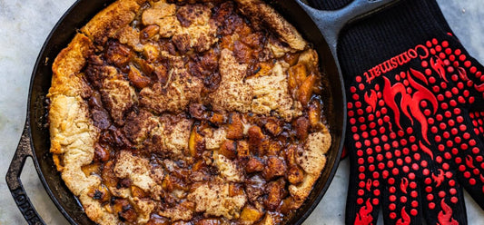 Grilled Peach Cobbler