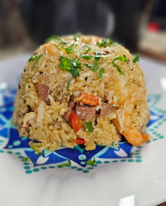 How to make a Seafood Dirty Rice