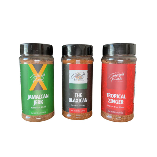 Bundle Deal! Tropical Zinger, Jamaican Jerk, & The Blaxican!