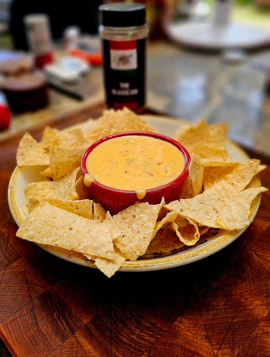 Smoked Blaxican Queso