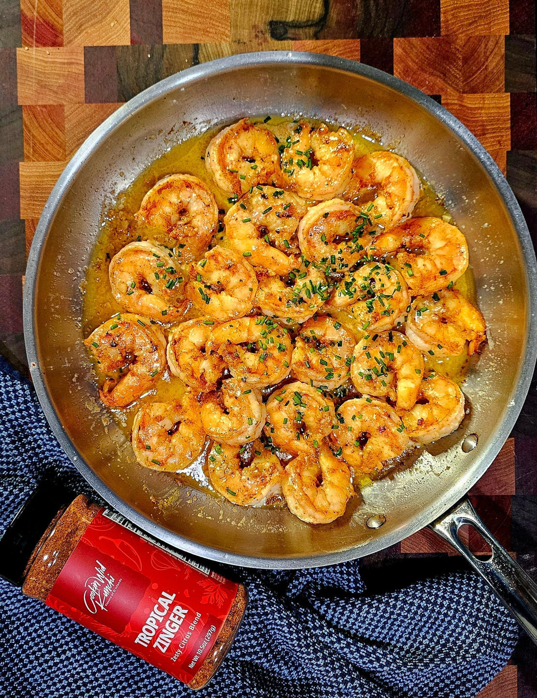 Spicy Garlic Butter Shrimp