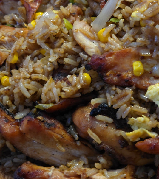 Grilled Chicken Fried Rice
