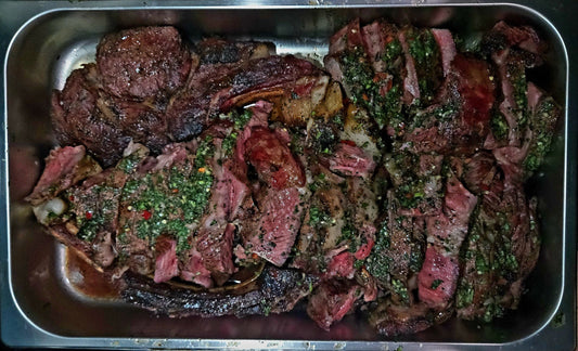 Smoked Chimichurri Cowboy Butter