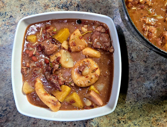 Traditional Jamaican Red Peas Soup