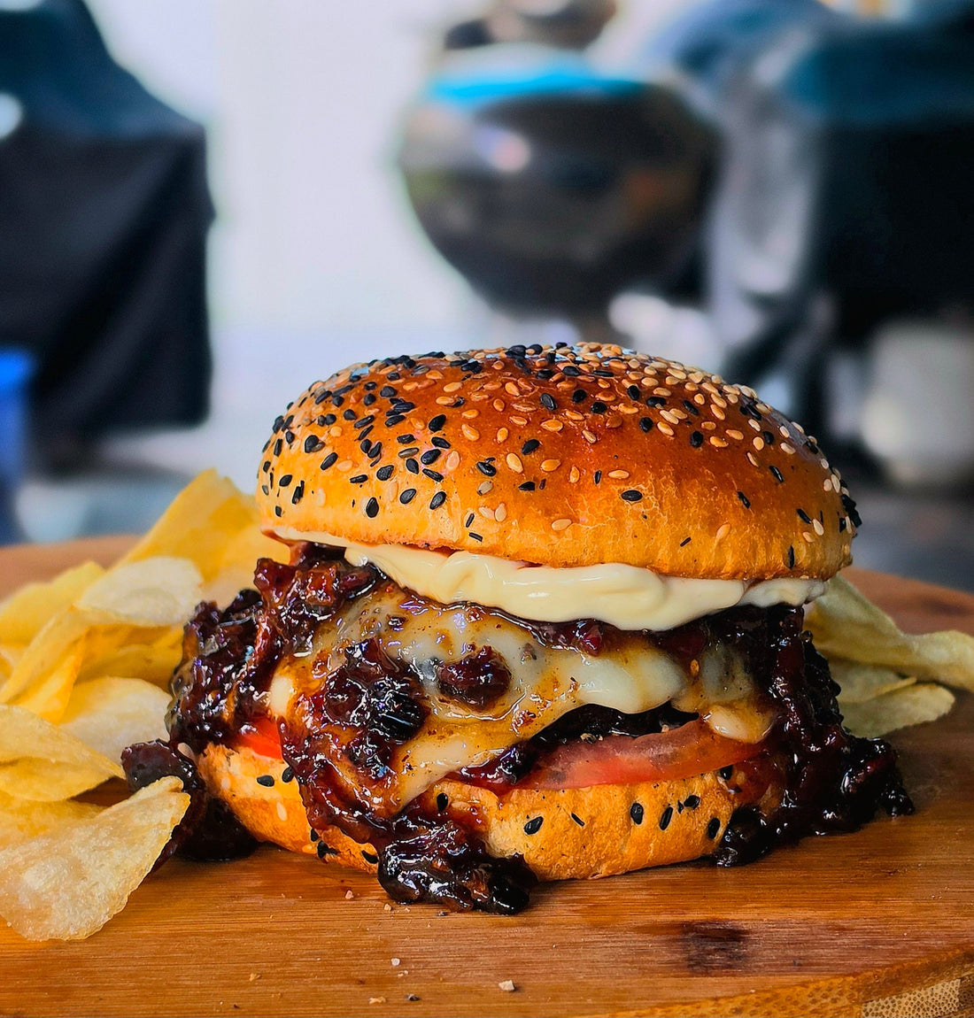 Blueberry Chipotle Bacon Jam