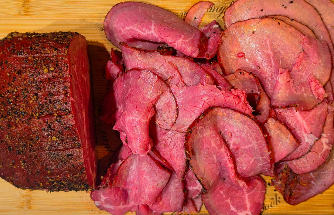Smoked Eye of Round Roast Beef