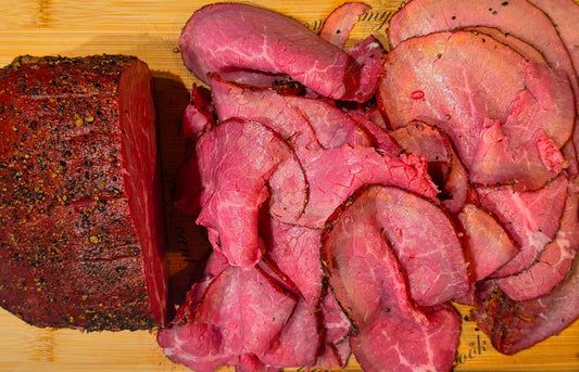 Smoked Eye of Round Roast Beef