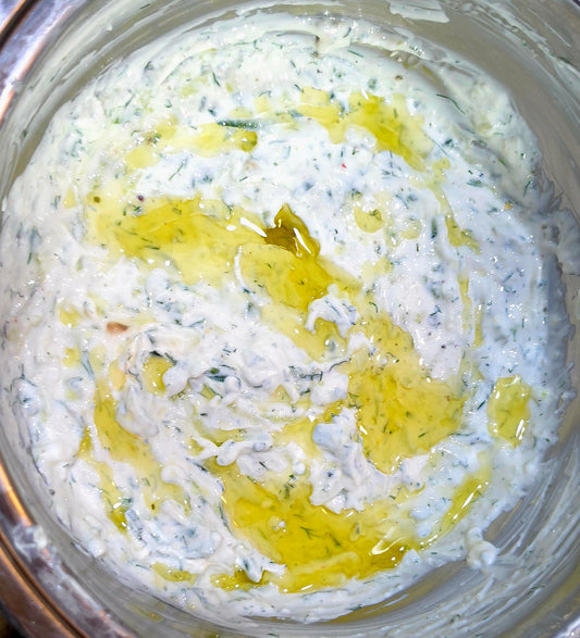 Authentic Cold-Strained Tzatziki