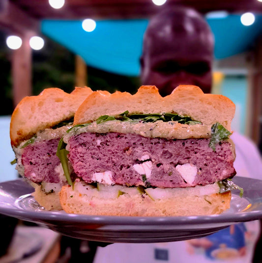 How to Make Mediterranean Smoked Burgers With Tzatziki Aioli