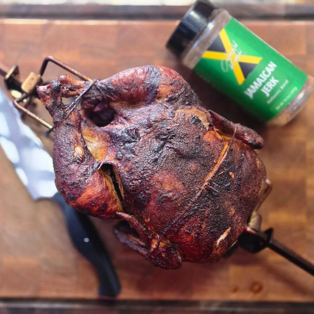 How To Make The Best Rotisserie Jerk Chicken