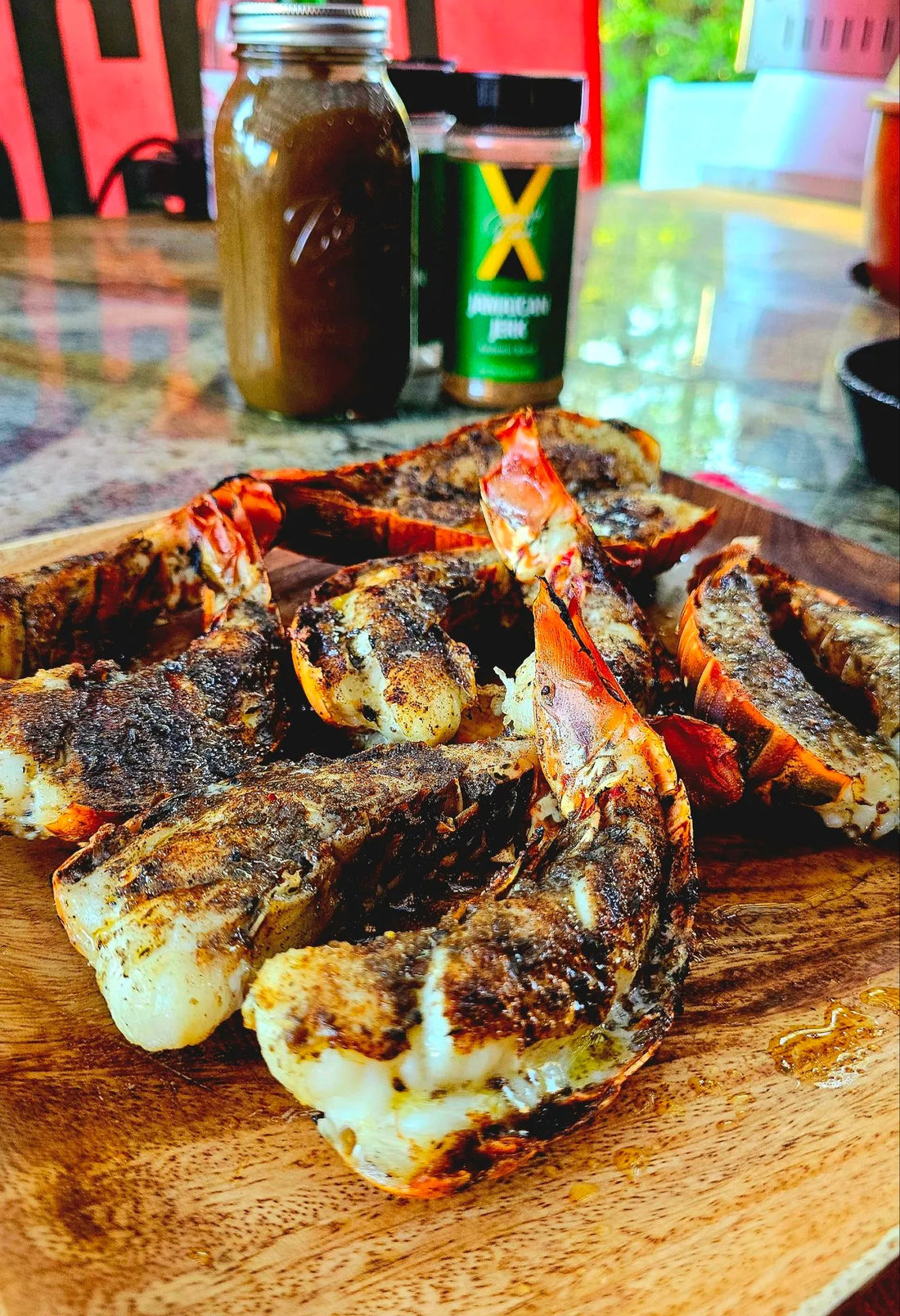 How To Make Grilled Jerk Lobster Tails